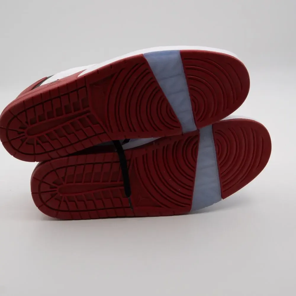 Jordan Nu Retro 1 Low Varsity Red Black Size 13 DS